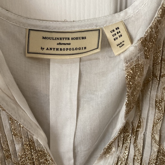 Moulinette Soeurs blouse by Anthro - Picture 2 of 3